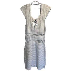 American Eagle White Crochet Cover‑Up - Size XL - NWT